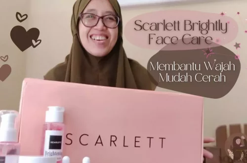 Scarlett Brightly Face Care Membantu Wajah Mudah Cerah